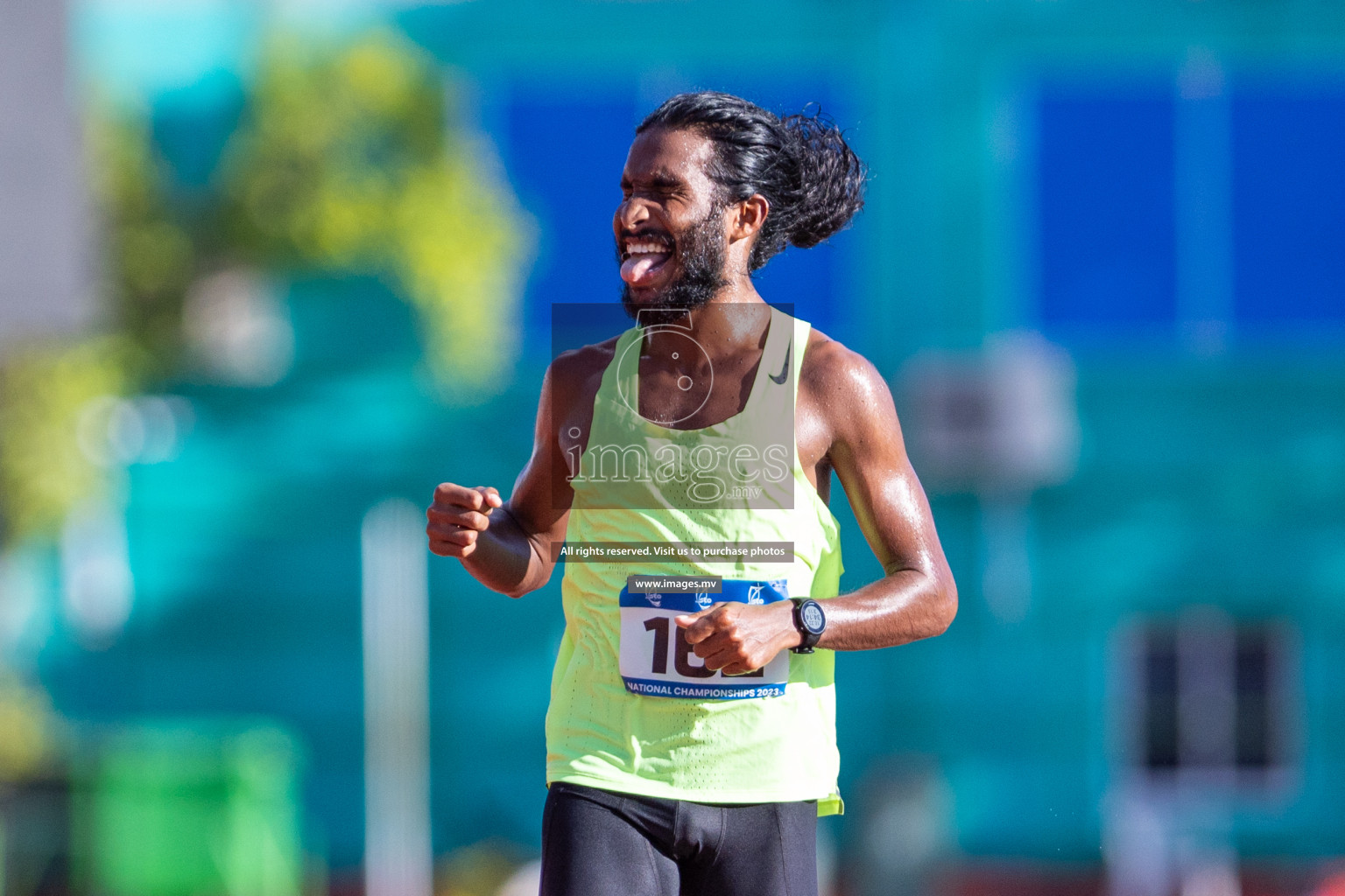 Day 2 of National Athletics Championship 2023 was held in Ekuveni Track at Male', Maldives on Saturday, 25th November 2023. Photos: Nausham Waheed / images.mv