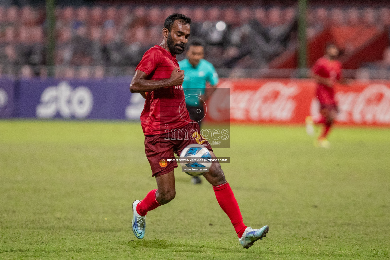 Victory SC vs Lorenzo SC in the 2nd Division 2022 on 19th July 2022, held in National Football Stadium, Male', Maldives Photos: Ismail Thoriq / Images.mv