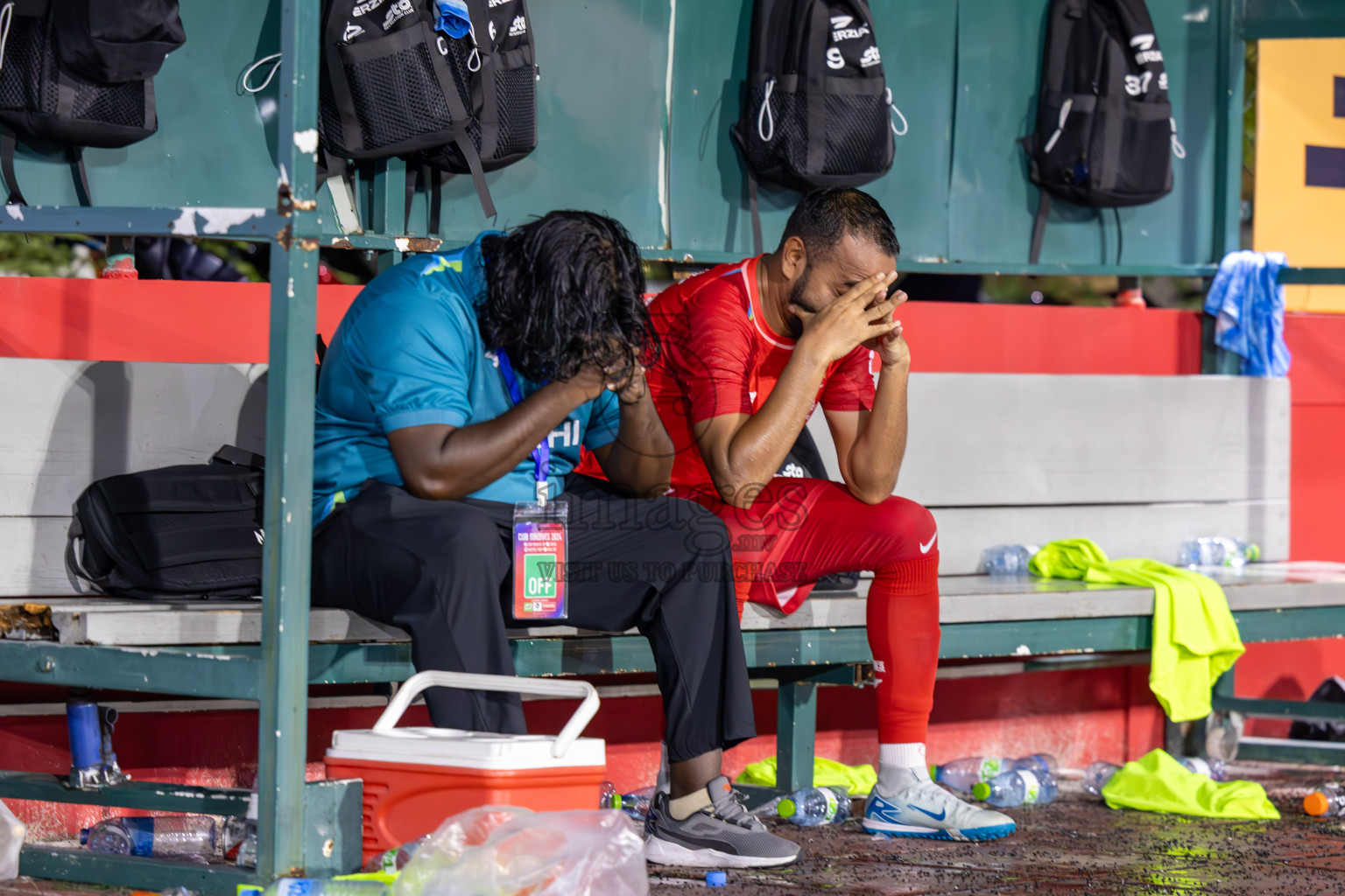 STO RC vs Club WAMCO in Round of 16 of Club Maldives Cup 2024 held in Rehendi Futsal Ground, Hulhumale', Maldives on Monday, 7th October 2024. Photos: Ismail Thoriq / images.mv