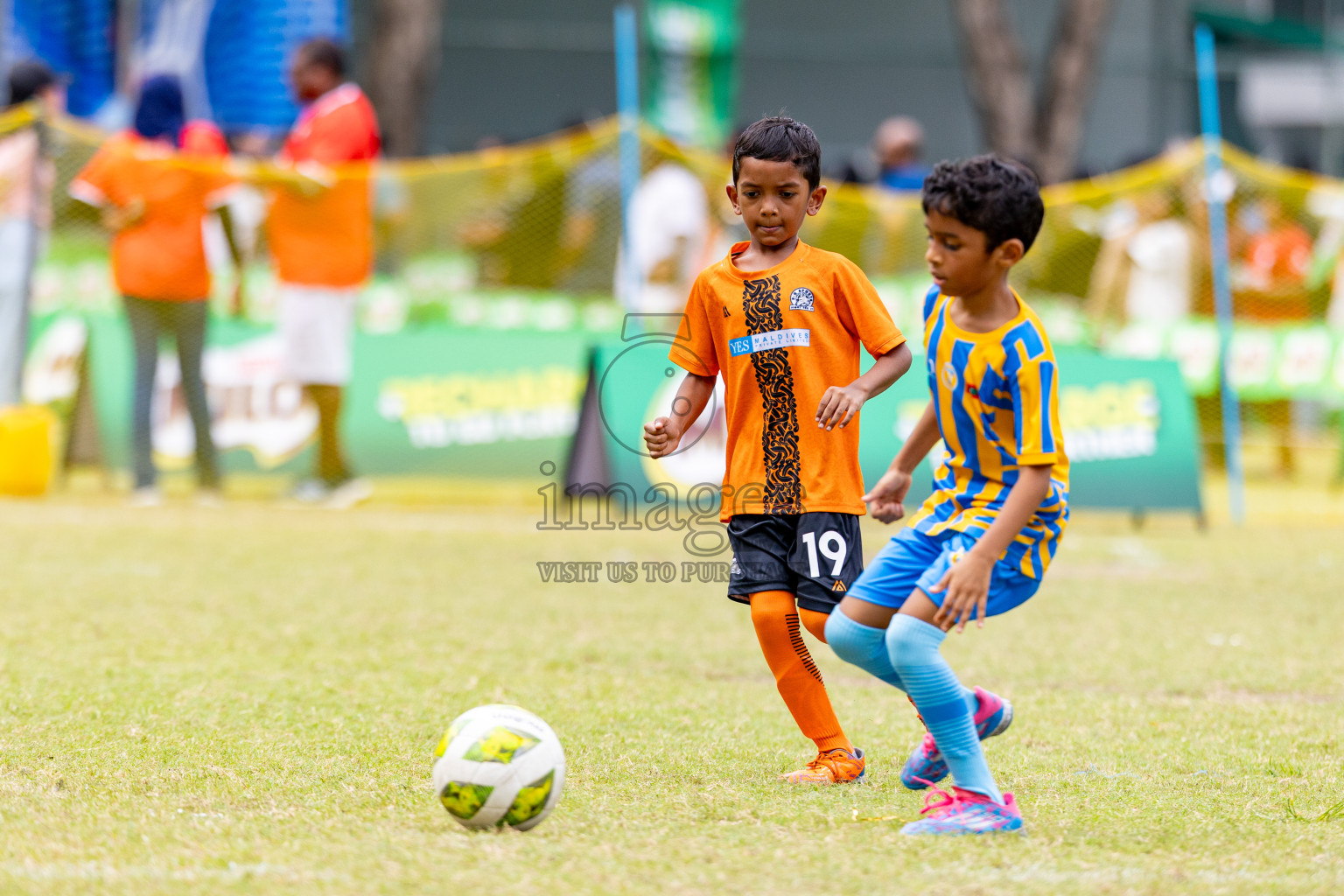 Day 1 of MILO SVAM Juniors 2025 (U-8) was held at Henveiru Stadium in Male', Maldives on Thursday, 26th June 2025. 
Photos: Hassan Simah / images.mv