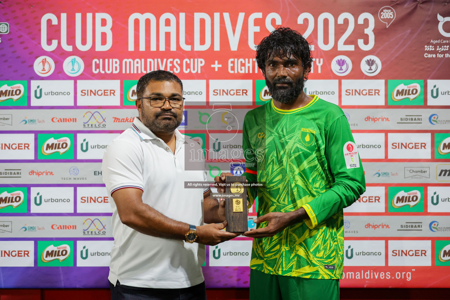 Club TTS vs Gas Club in Club Maldives Cup 2023 held in Hulhumale, Maldives, on Sunday, 16th July 2023 Photos: Nausham Waheed / images.mv