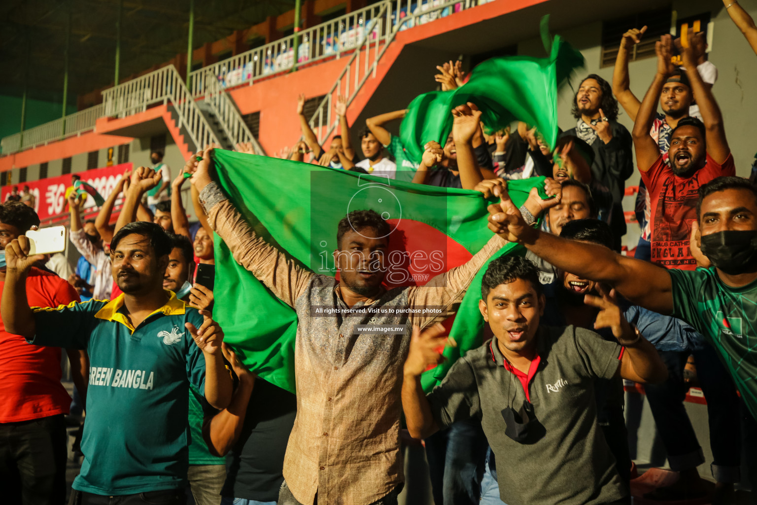 Bangladesh vs Sri Lanka in SAFF Championship 2021 held on 1st October 2021 in Galolhu National Stadium, Male', Maldives