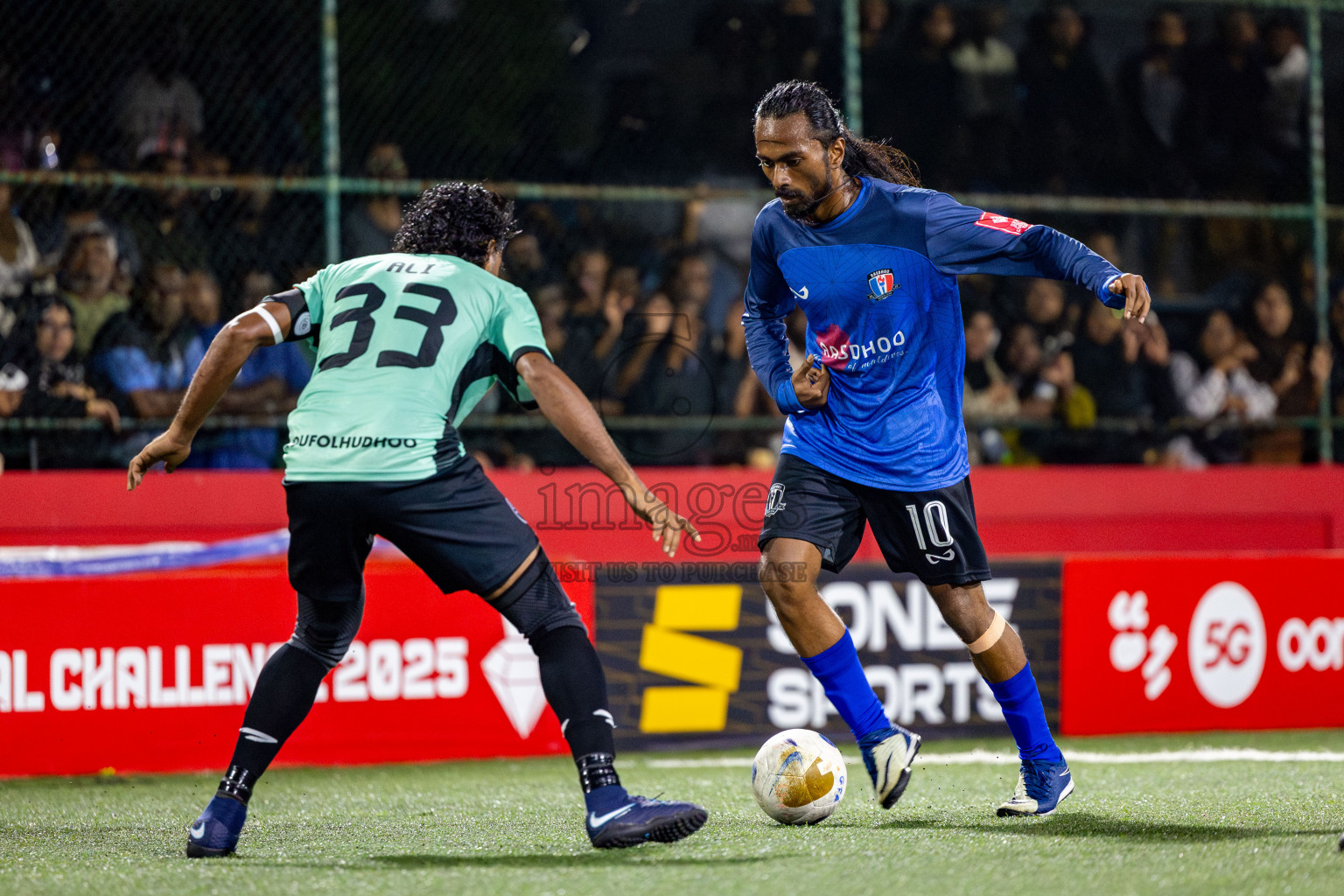 AA Rasdhoo vs AA Bodufolhudhoo in Day 11 of Golden Futsal Challenge 2025 was held on Wednesday, 15th January 2025, in Hulhumale', Maldives Photos: Nausham Waheed / images.mv