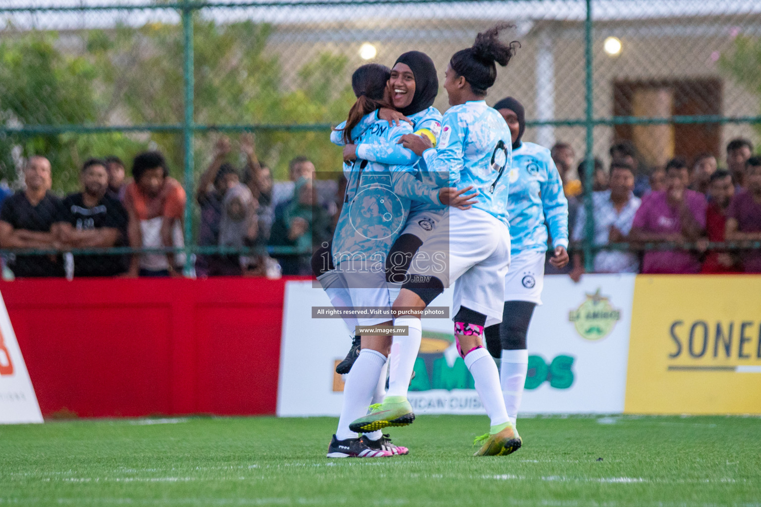 MPL vs DSC in Eighteen Thirty Women's Futsal Fiesta 2022 was held in Hulhumale', Maldives on Monday, 17th October 2022. Photos: Hassan Simah, Mohamed Mahfooz Moosa / images.mv