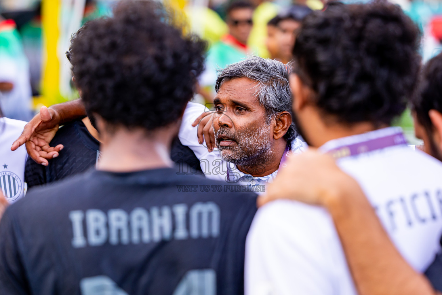 Dee Cee Jay SC vs Naalaafushi YC in Day 3 of Laamehi Dhiggaru Ekuveri Futsal Challenge 2024 was held on Sunday, 28th July 2024, at Dhiggaru Futsal Ground, Dhiggaru, Maldives Photos: Nausham Waheed / images.mv