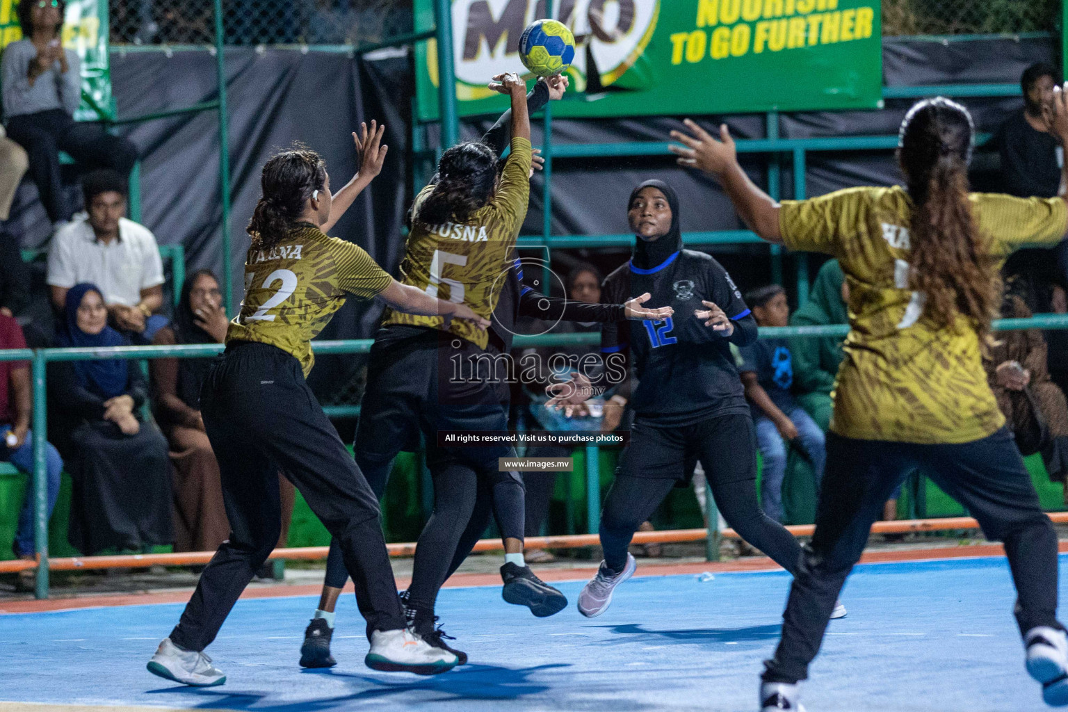 Day 12th of 6th MILO Handball Maldives Championship 2023, held in Handball ground, Male', Maldives on 1st June 2023 Photos: Shuu/ Images.mv