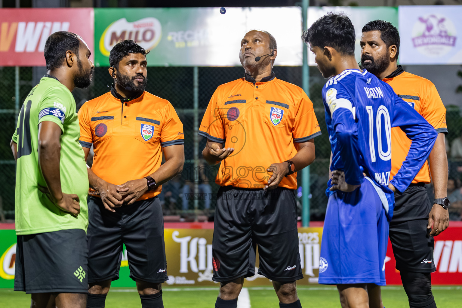 Mylo City SC vs Team Kaashidhoo in Day 1 of Kings Cup of Club Maldives Cup 2025 held in Rehendi Futsal Ground, Hulhumale', Maldives on Saturday, 30th August 2025. Photos: Areef / images.mv