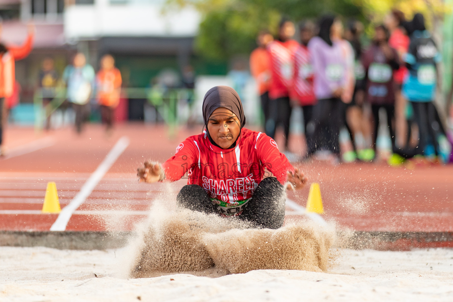 Day 4 of MILO Athletics Association Championship was held on Friday, 8th March 2024 in Male', Maldives. Photos: Hasna Hussain