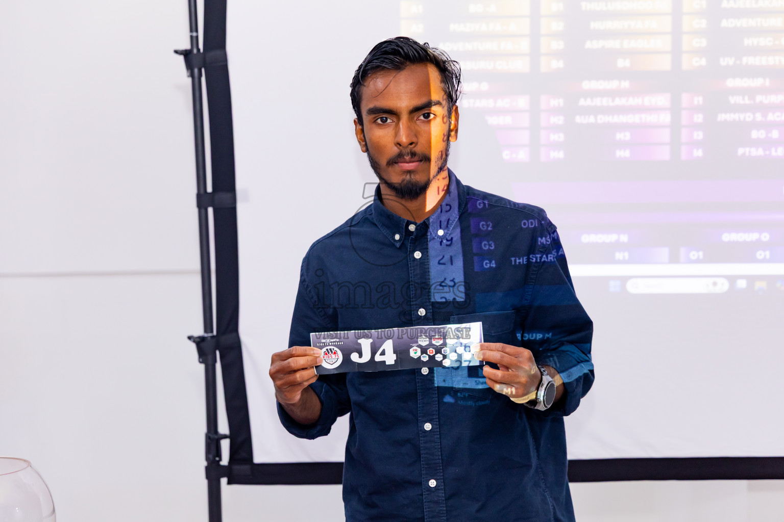 Draw Ceremony of Kids 7s Weekend U10 & U12 was held at Hotel Flora in Male', Maldives on Sunday, 3rd August 2025. Photos: Nausham Waheed / images.mv