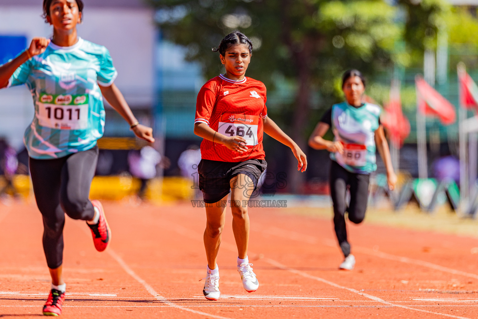 Day 1 of Inter-school Athletics Championship 2025 held in Ekuveni Synthetic Track, Male', Maldives on Monday, 06th October 2025. Photos by: Areef Adam  / Images.mv