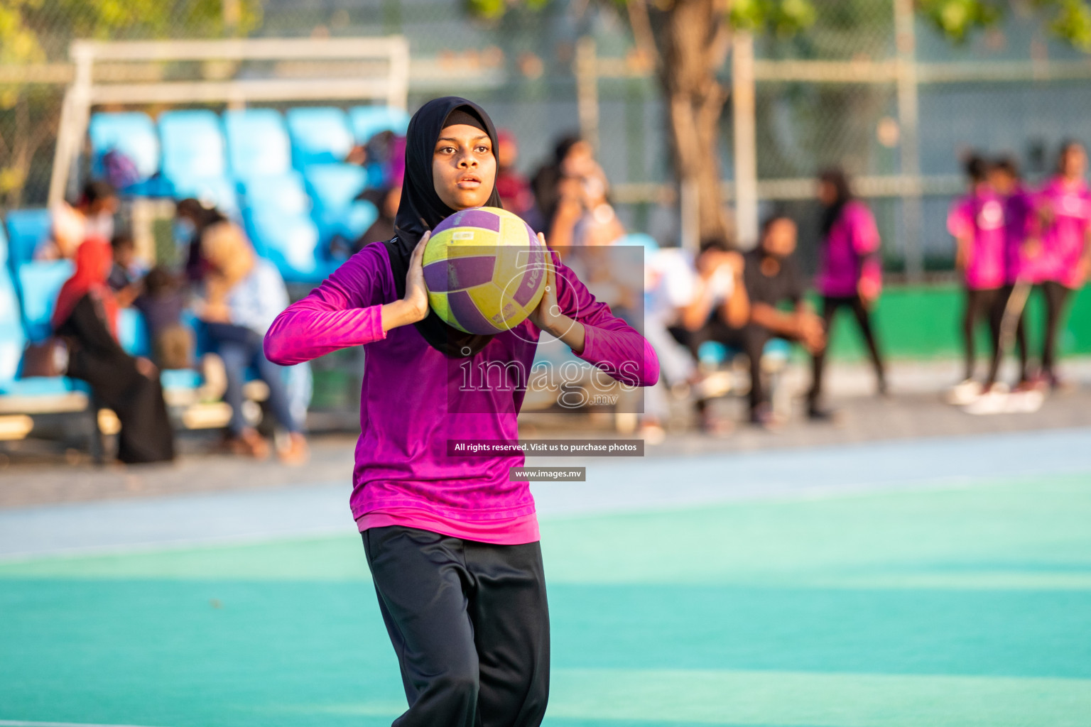 Day 8 of Junior Netball Championship 2022 on 11th March 2022 held in Male', Maldives. Photos by Nausham Waheed & Hassan Simah