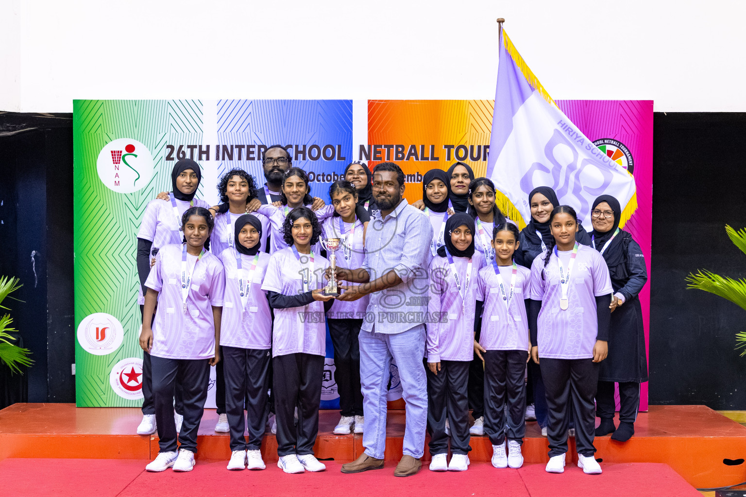 Finals of 26th Inter-School Netball Tournament 2025 was held in Social Center Indoor Hall on Saturday, 8th November 2025. Photos: Mohamed Mahfooz Moosa / images.mv