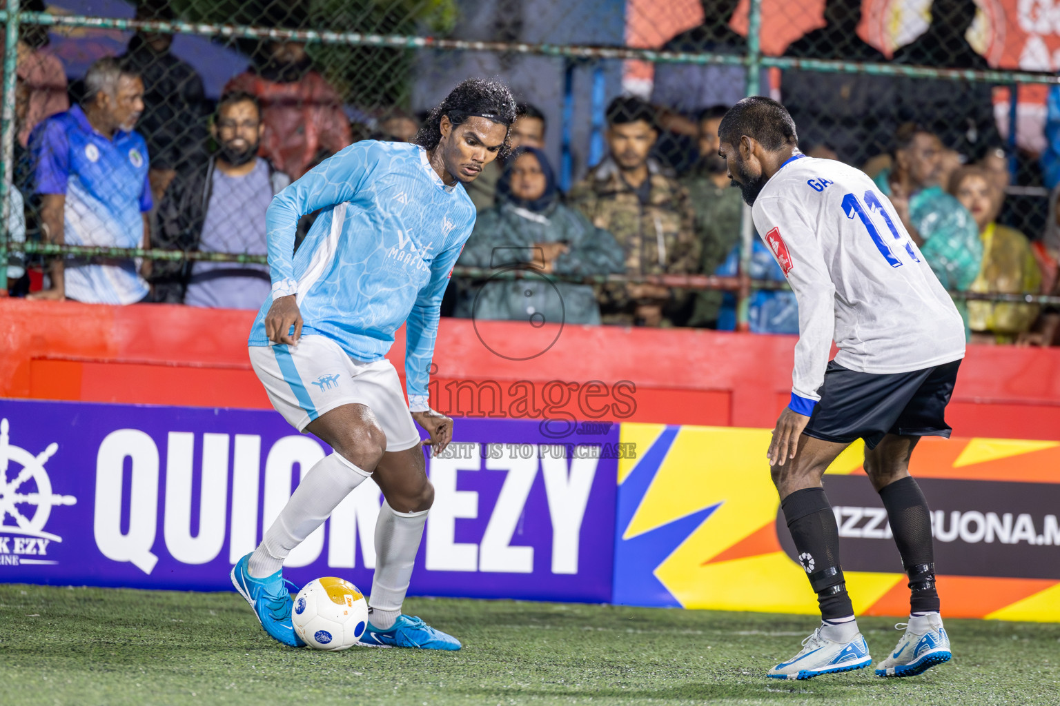 K Gaafaru vs K Maafushi in Day 10 of Golden Futsal Challenge 2025 was held on Tuesday, 14th January 2025, in Hulhumale', Maldives Photos: Ismail Thoriq / images.mv