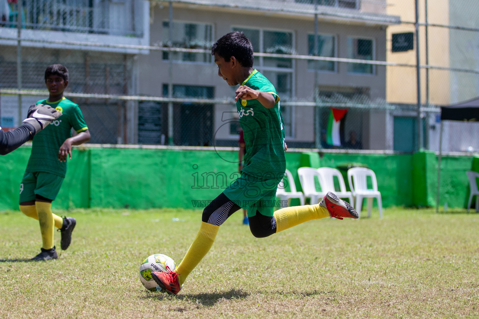 Day 3 of MILO Academy Championship 2024 - U12 was held at Henveiru Grounds in Male', Maldives on Saturday, 6th July 2024. Photos: Mohamed Mahfooz Moosa / images.mv