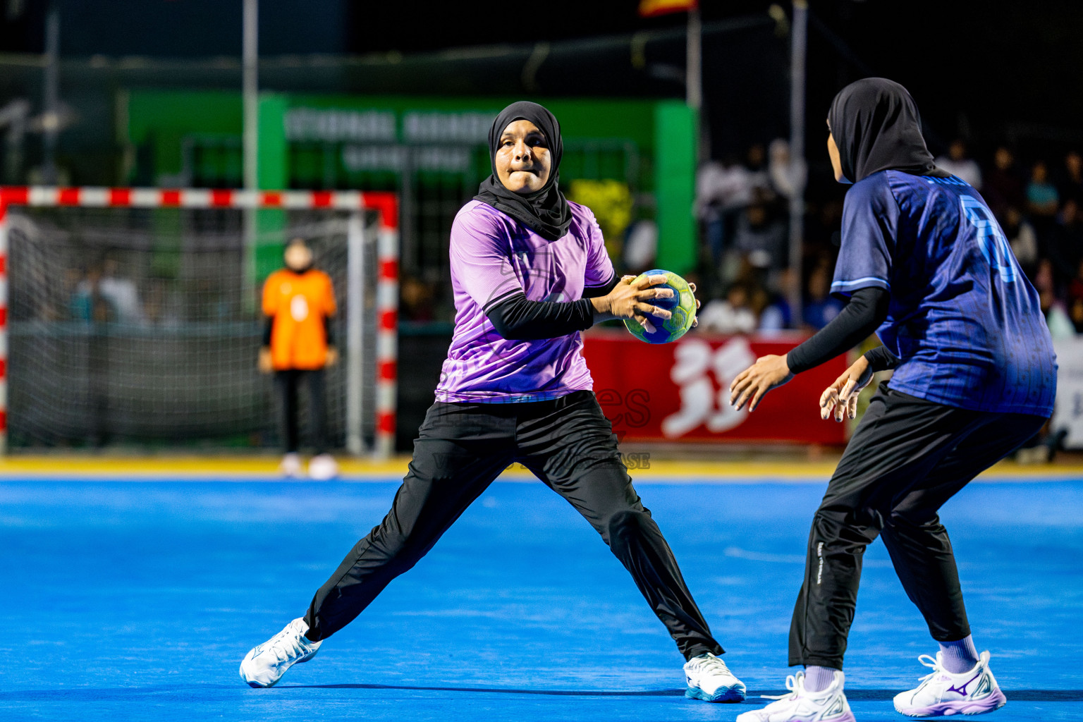 2nd Division Final of 8th Inter-Office/Company Handball Tournament 2024, held in Handball ground, Male', Maldives on Tuesday, 17th September 2024 Photos: Nausham Waheed/ Images.mv