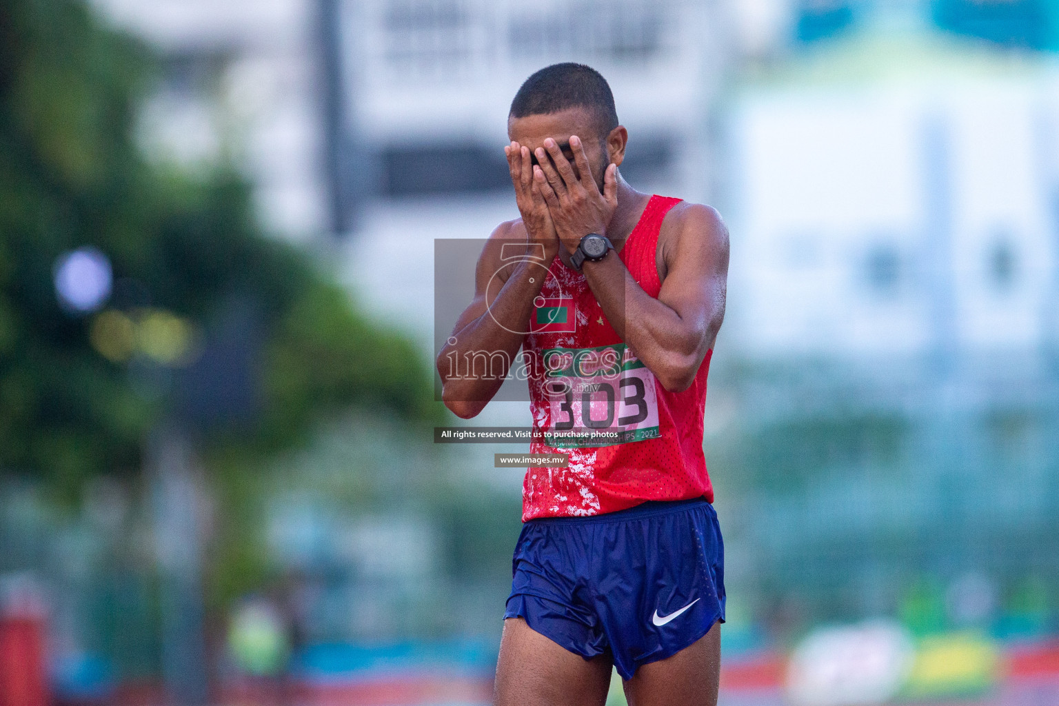 Day 1 from 30th National Athletics Championship 2021 held from 18 - 20 November 2021 in Ekuveni Synthetic Track