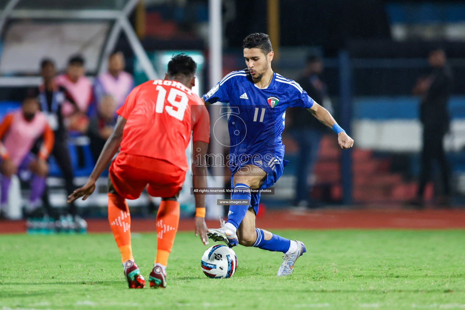 Kuwait vs India in the Final of SAFF Championship 2023 held in Sree Kanteerava Stadium, Bengaluru, India, on Tuesday, 4th July 2023. Photos: Nausham Waheed / images.mv