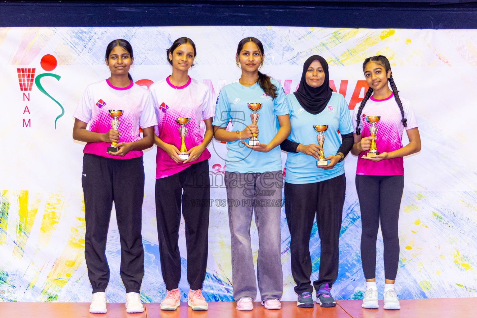 Closing ceremony of National Netball Tournament 2025 held in Social Center at Male', Maldives on Thursday, 29th May 2025. Photos: Nausham Waheed / images.mv