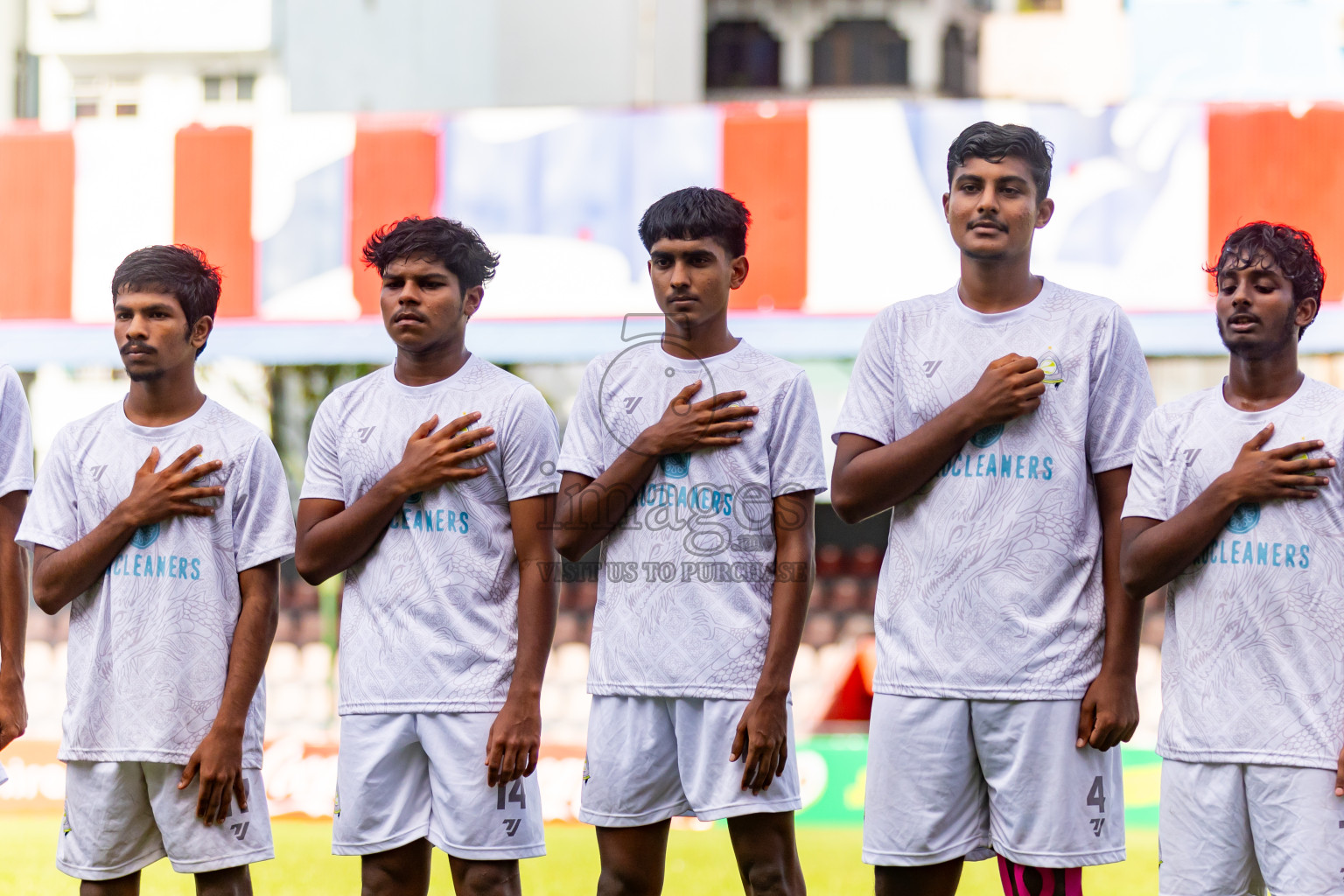 United Victory vs Club Green Street in Day 4 of Under 19 Youth Championship 2024 was held at National Stadium in Male', Maldives on Thursday, 13th June 2024. Photos: Nausham Waheed / images.mv