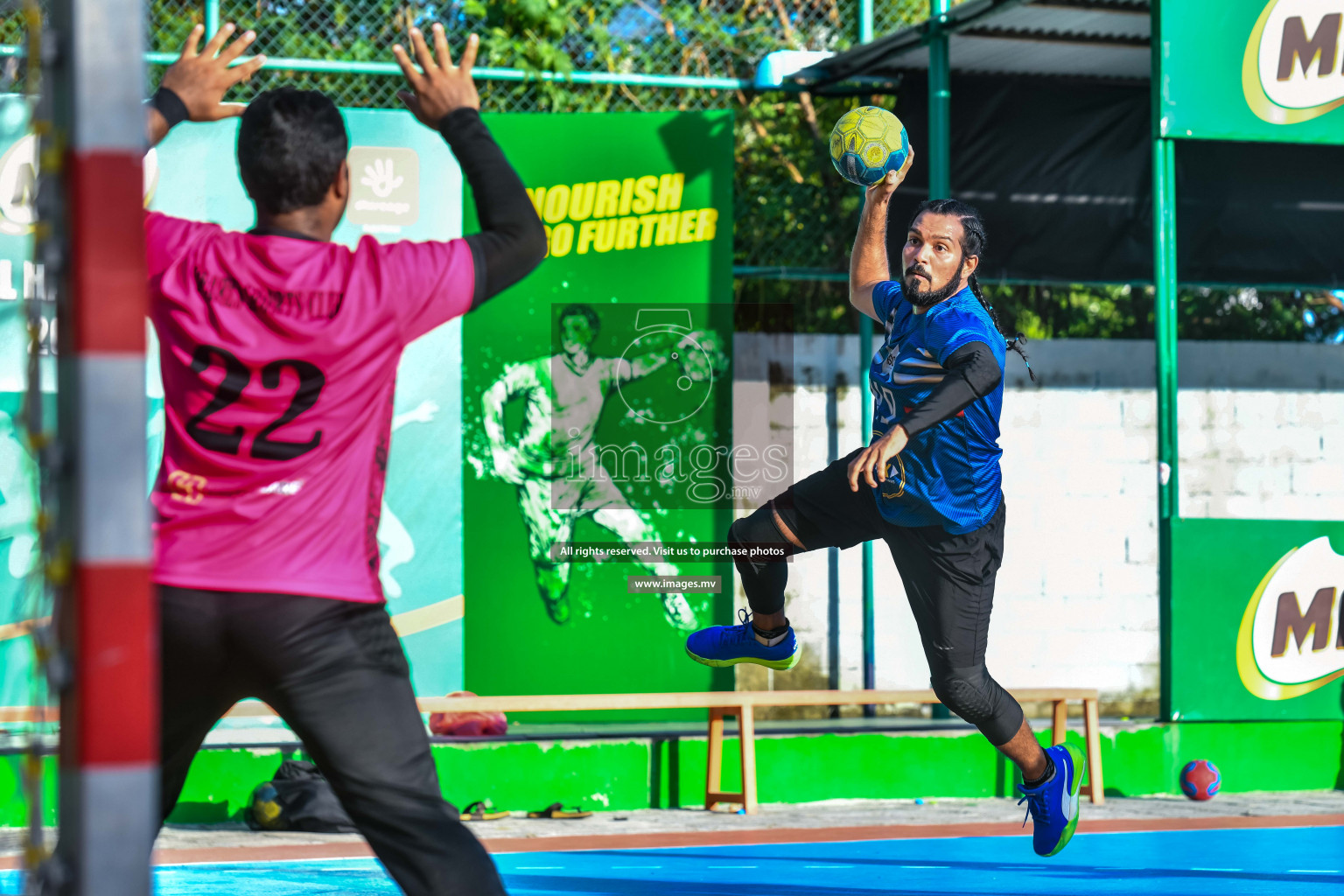 Milo 9th Handball Maldives Championship 2022 Day 2 held in Male', Maldives on 18th October 2022 Photos By: Nausham Waheed /images.mv