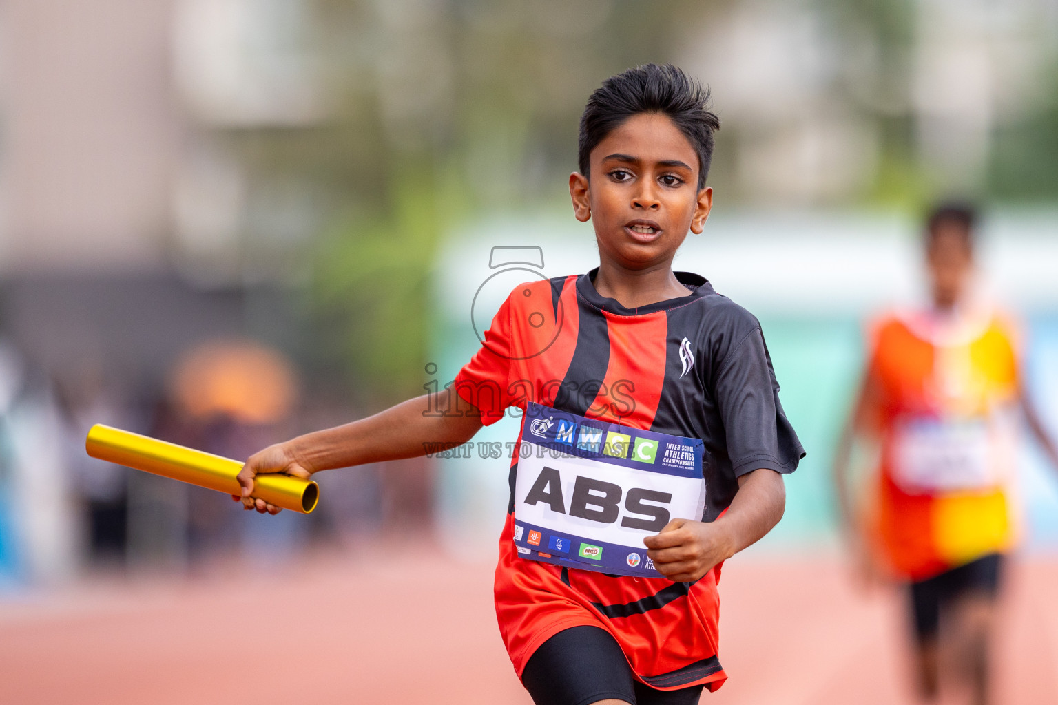 Day 5 of MWSC Interschool Athletics Championships 2024 held in Hulhumale Running Track, Hulhumale, Maldives on Wednesday, 13th November 2024. Photos by: Raif Yoosuf / Images.mv