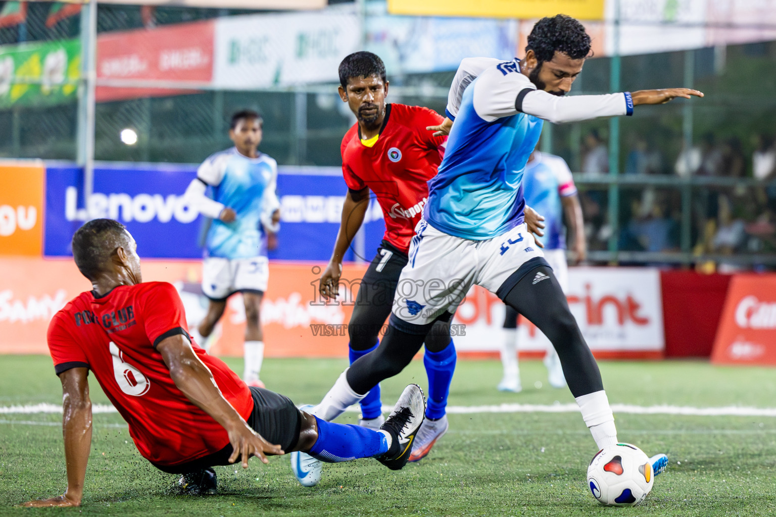 AVSEC vs POLICE in Club Maldives Cup 2024 held in Rehendi Futsal Ground, Hulhumale', Maldives on Tuesday, 24th September 2024. Photos: Shuu/ images.mv