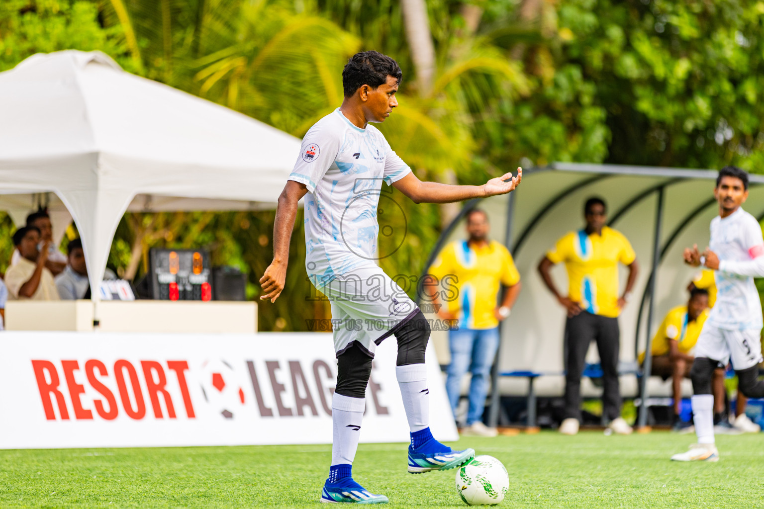 Joy Island vs THE RITZ CARLTON in Resort League 2025 (North Male Zone) day 8 was held on Wednesday, 10th September 2025 in One And Only Reethi Rah Maldives Resort, Photos: Areef Adam / images.mv