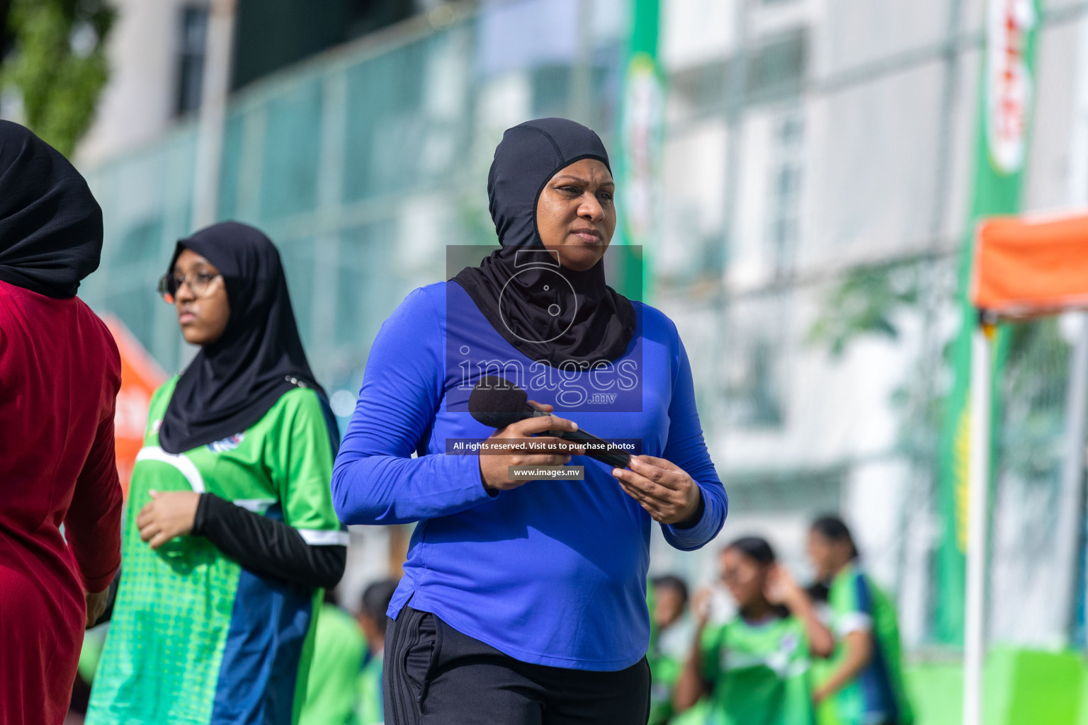 Day1 of Milo Fiontti Festival Netball 2023 was held in Male', Maldives on 12th May 2023. Photos: Nausham Waheed / images.mv