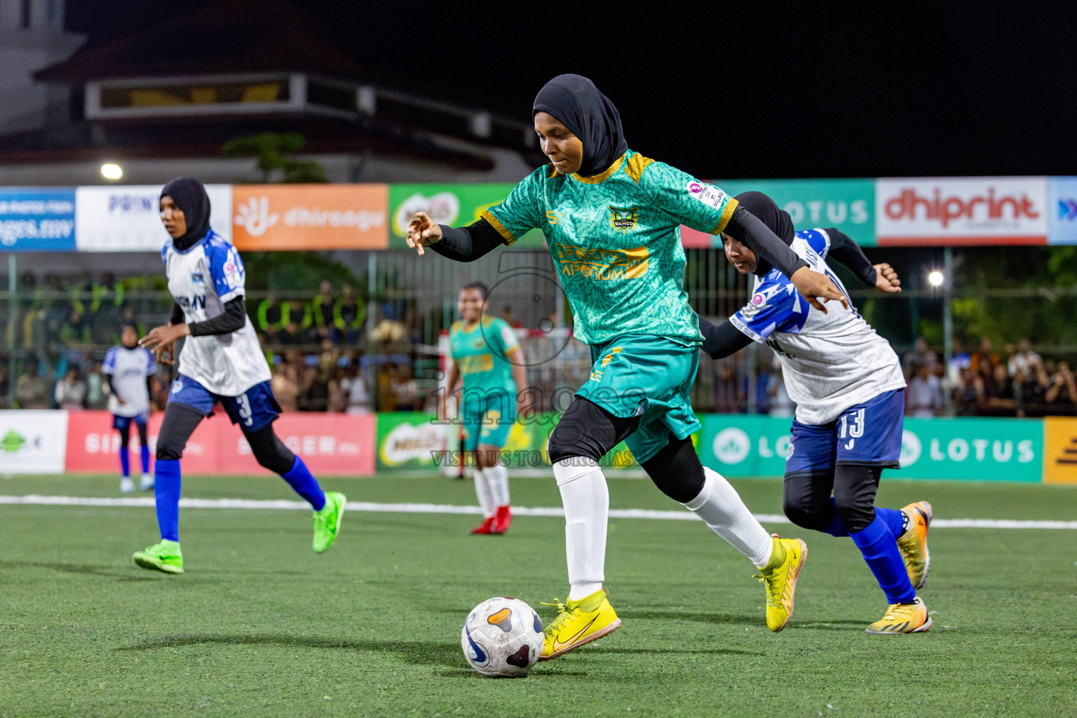 POLICE CLUB vs WAMCO in Club Maldives Classic 2024 held in Rehendi Futsal Ground, Hulhumale', Maldives on Monday, 16th September 2024. Photos: Nausham Waheed / images.mv