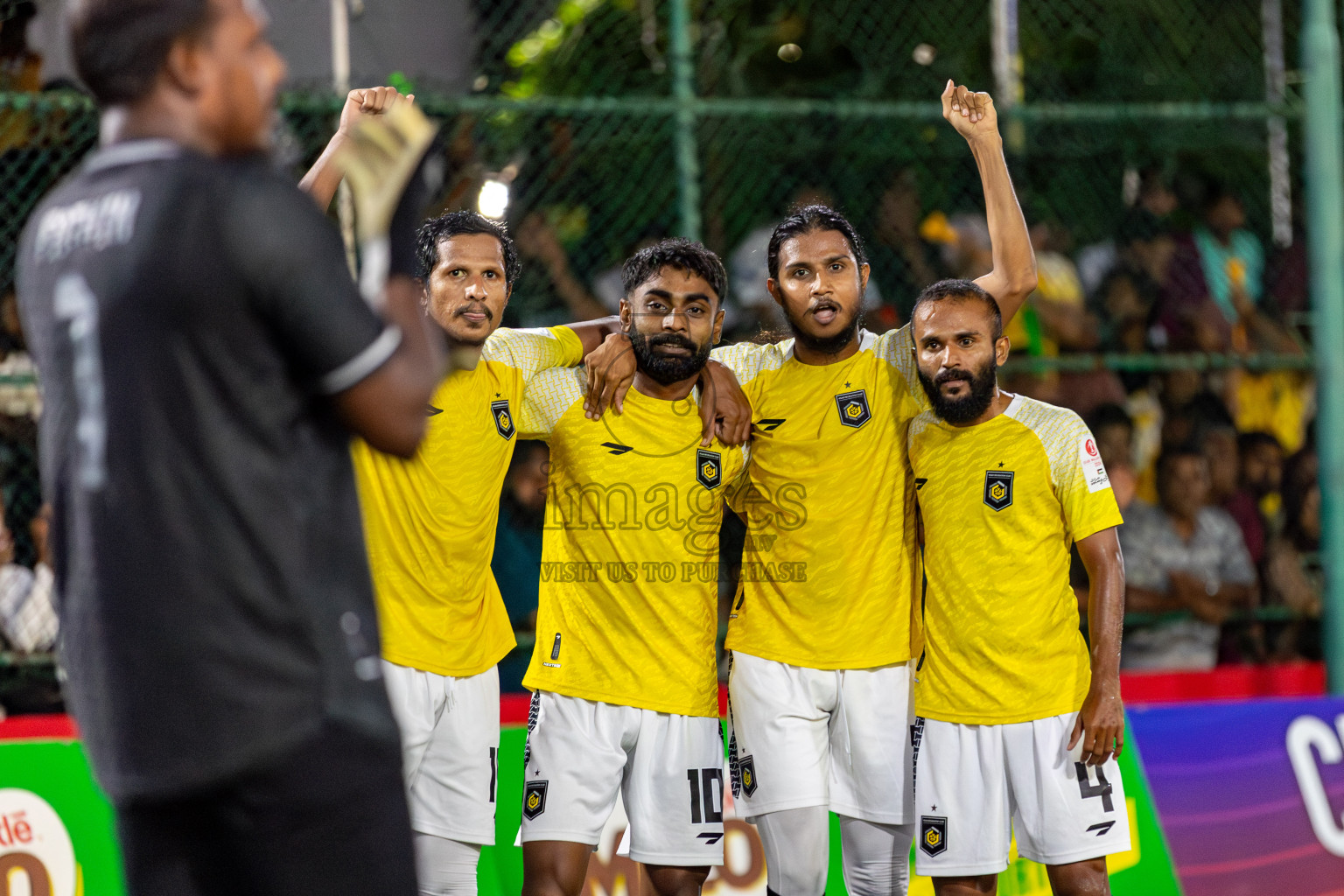 RRC vs MPL in the Semi Finals of Club Maldives Cup 2024 held in Rehendi Futsal Ground, Hulhumale', Maldives on Monday, 14th October 2024. 
Photos: Hassan Simah / images.mv