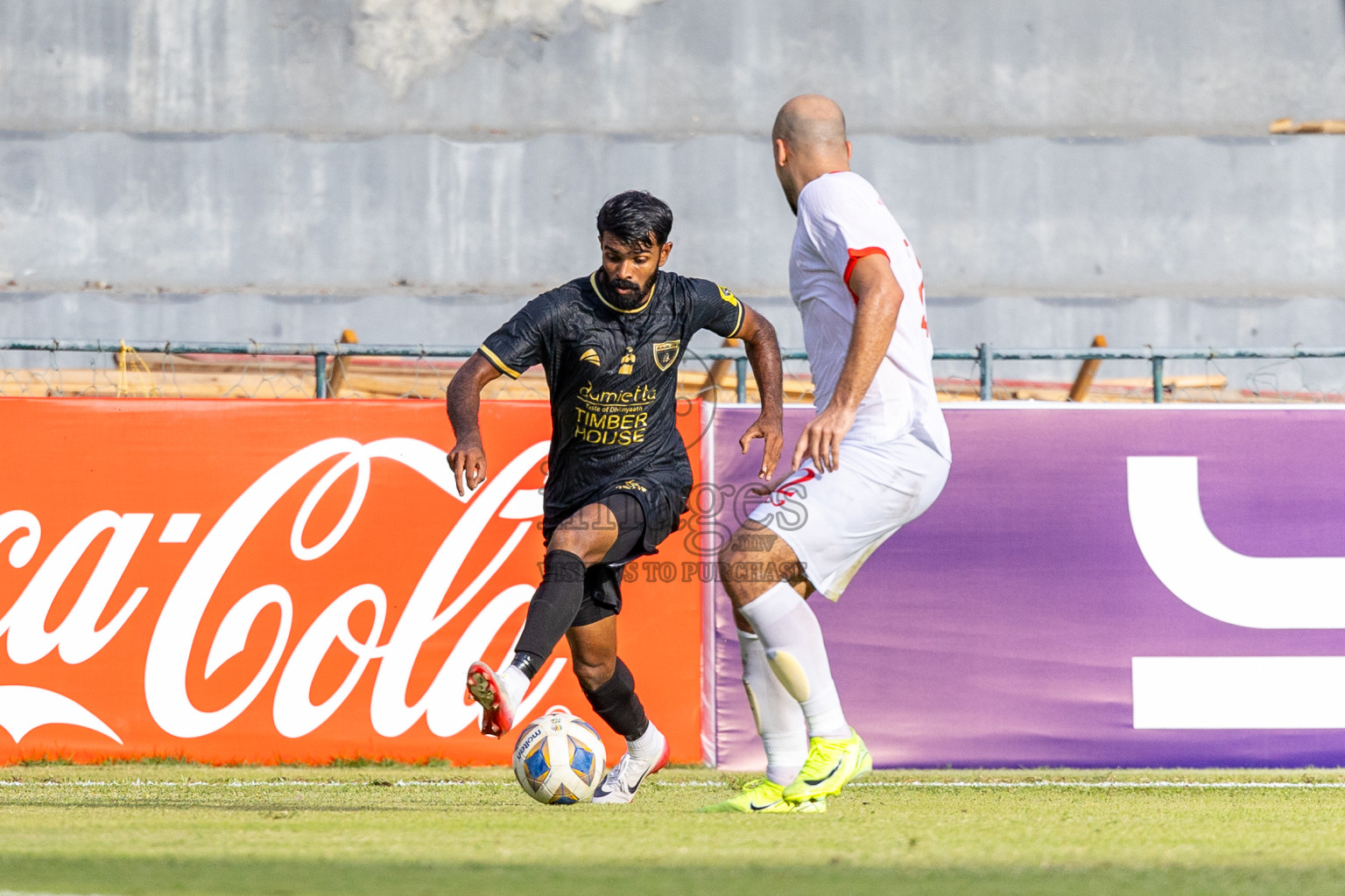 Club Eagles vs Buru Sports Club in Dhivehi Premier League 2025/26 held in National Football Stadium, Male', Maldives on Wednesday, 24th September 2025. Photos: Mohamed Mahfooz Moosa / Images.mv