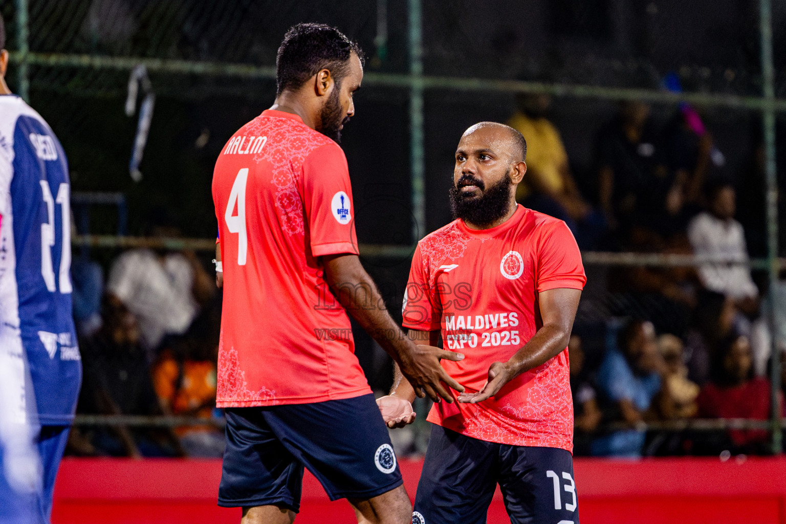Trade Club vs Villa Travels in Day 3 of Office League 2025 was held on Friday, 18th April 2025 in Hulhumale', Maldives. Photos: Nausham Waheed / images.mv
