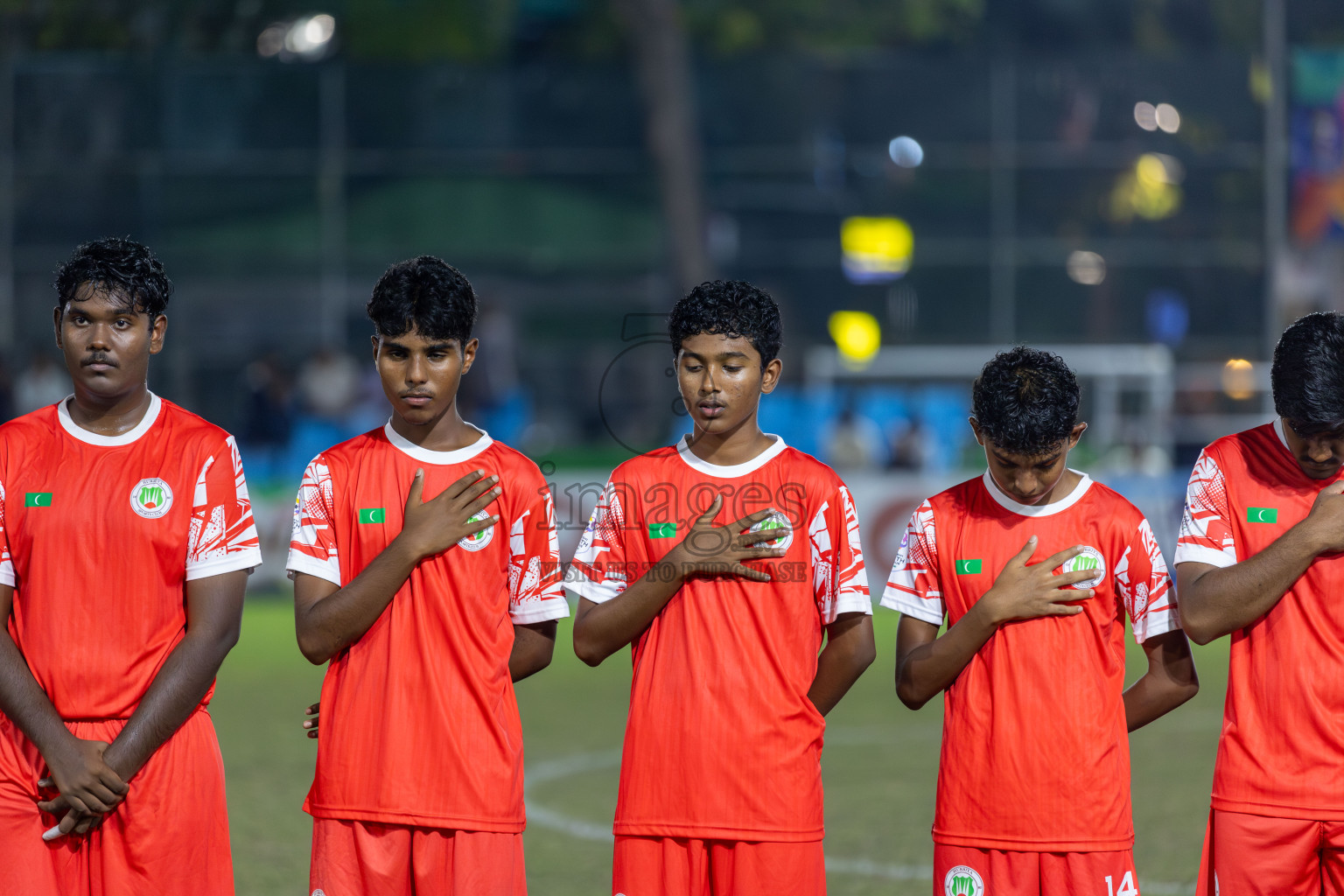 Super United Sports vs Huriyya (U16) in Day 8 of Dhivehi Youth League 2024 held at Henveiru Stadium on Monday, 2nd December 2024. Photos: Mohamed Mahfooz Moosa / Images.mv