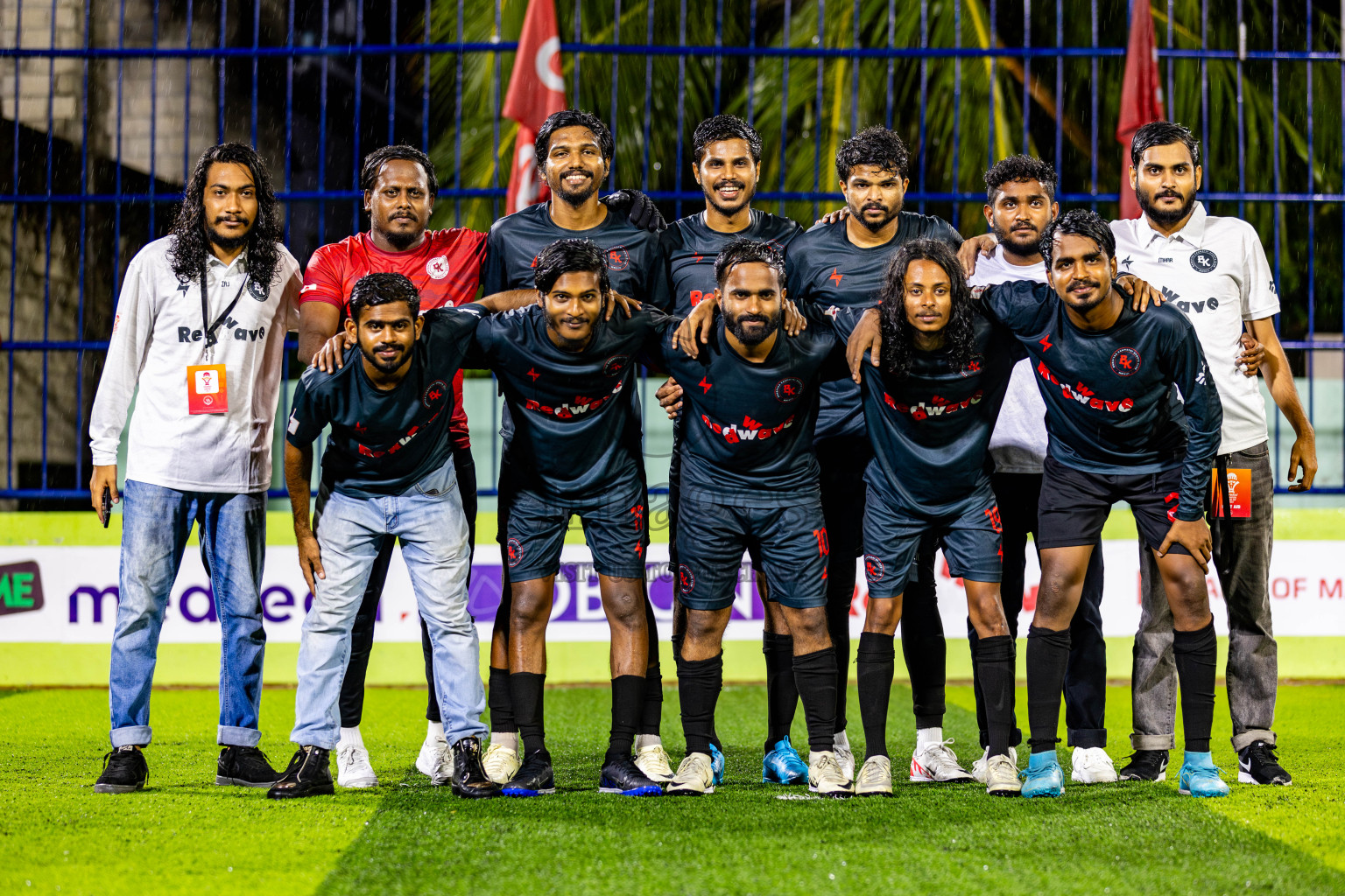 BK Sports Club vs Keawan FC in Day 6 of Eydhafushi Futsal Cup 2024 was held on Saturday, 13th April 2024, in B Eydhafushi, Maldives Photos: Nausham Waheed / images.mv