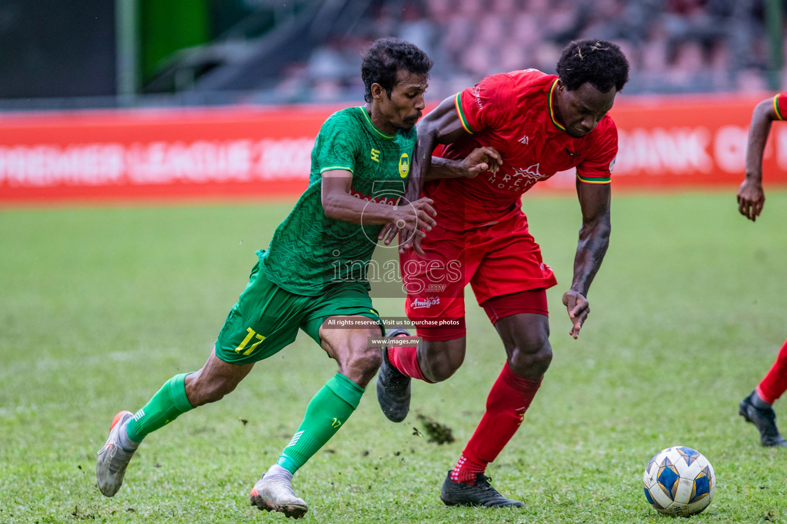 Maziya vs Da Grande in the Dhivehi Premier League 2022 on 22nd July 2022, held in National Football Stadium, Male', Maldives Photos: Nausham waheed / Images.mv