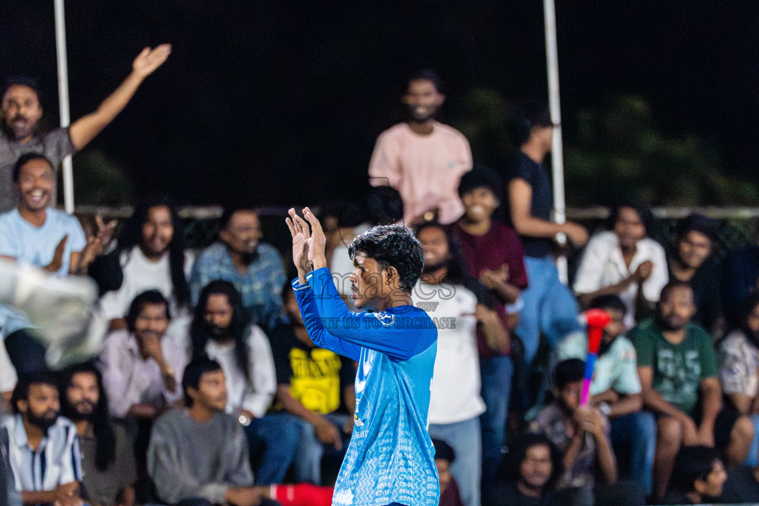 Goalhians VS Foemathi in Day 4 - Fonadhoo Youth Futsal Challenge 2025 held in Fonadhoo Futsal Stadium, L. Fonadhoo, Maldives on Wednesday, 29th October 2025 Photos: Arif Rasheed / images.mv
