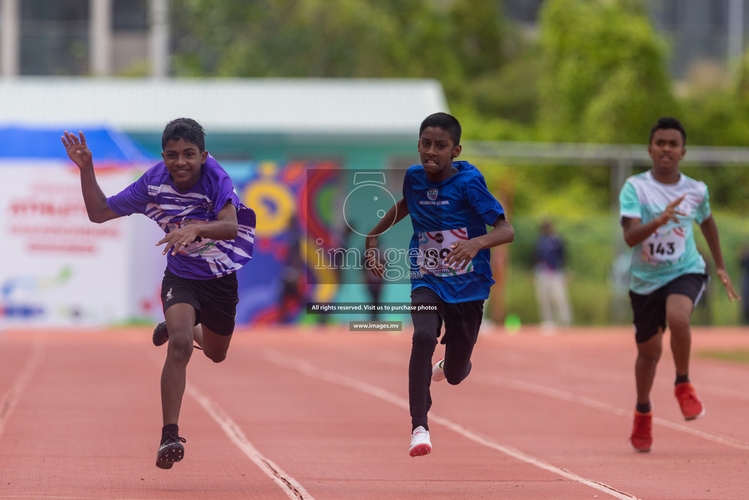 Day three of Inter School Athletics Championship 2023 was held at Hulhumale' Running Track at Hulhumale', Maldives on Tuesday, 16th May 2023. Photos: Shuu / Images.mv