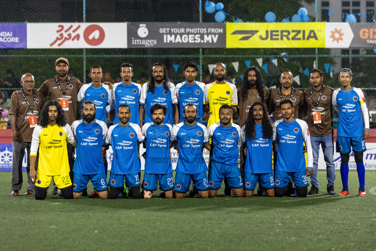 M Mulah vs M Maduvvari in Day 19 of Golden Futsal Challenge 2024 was held on Friday, 2nd February 2024 in Hulhumale', Maldives Photos: Nausham Waheed / images.mv