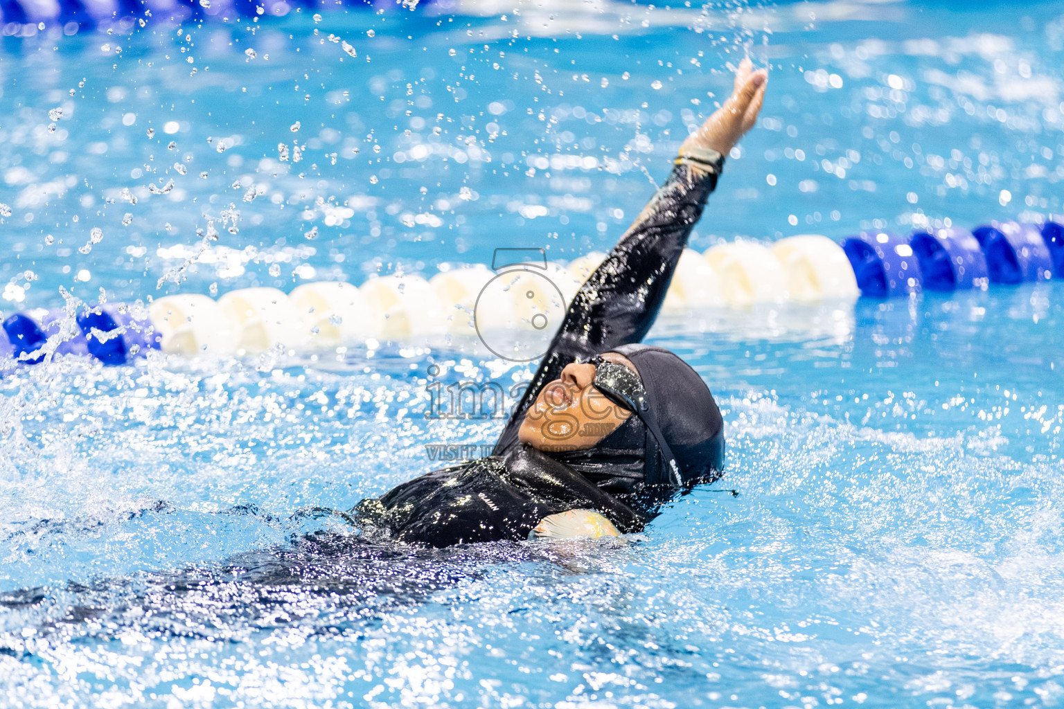 Day 4 of BML 6th National Kids Swimming Kids Festival 2025 held in Hulhumale', Maldives on Thursday, 6th November 2024. Photos: Hassan Simah / images.mv