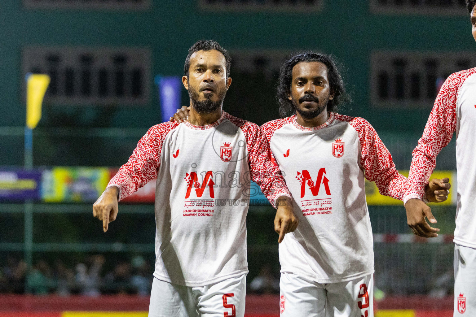 L Dhanbidhoo VS L Maavah in Day 12 of Golden Futsal Challenge 2024 was held on Friday, 26th January 2024, in Hulhumale', Maldives Photos: Nausham Waheed / images.mv