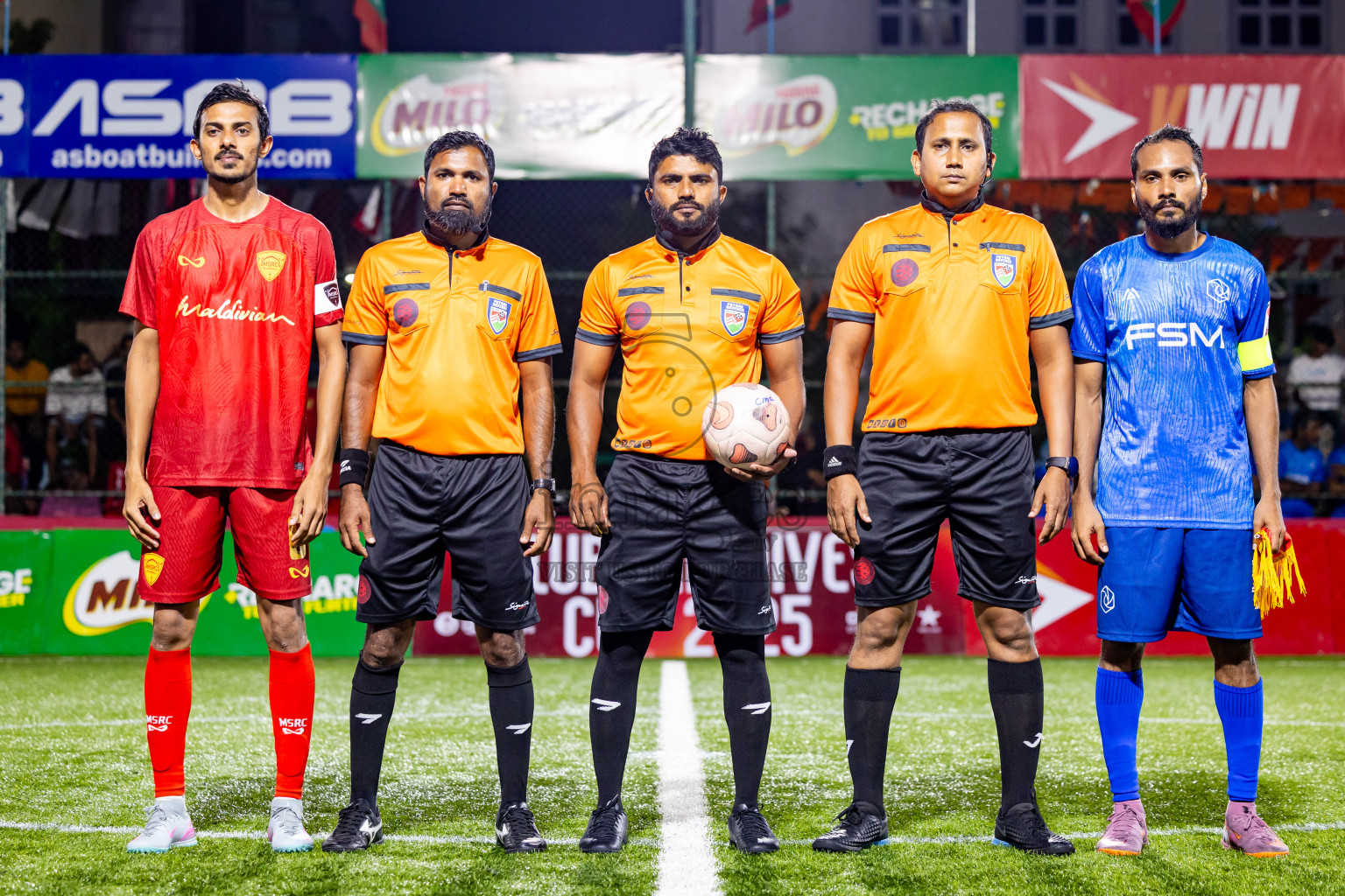 Maldivian vs FSM in Day 2 of Club Maldives Cup 2025 was held in Rehendi Futsal Ground, Hulhumale', Maldives on Monday, 29th September 2025. Photos: Nausham Waheed / images.mv