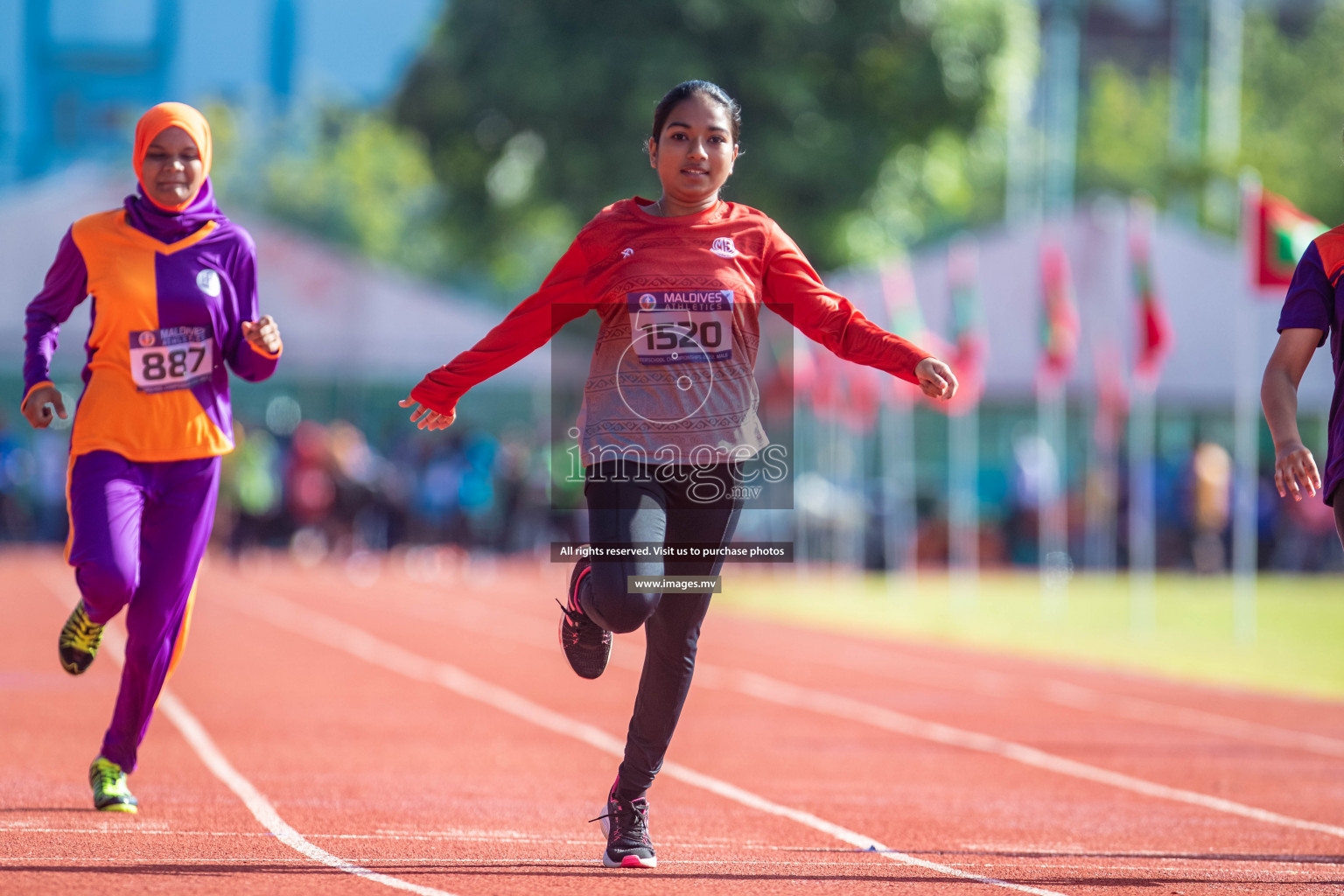 Day 1 of Inter-School Athletics Championship held in Male', Maldives on 22nd May 2022. Photos by: Maanish / images.mv