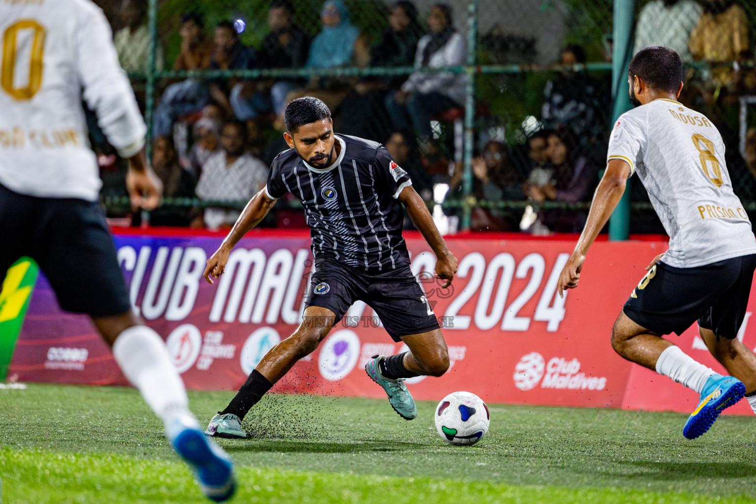 DSC vs Prison Club in Round of 16 of Club Maldives Cup 2024 held in Rehendi Futsal Ground, Hulhumale', Maldives on Tuesday, 8th October 2024. Photos: Nausham Waheed / images.mv