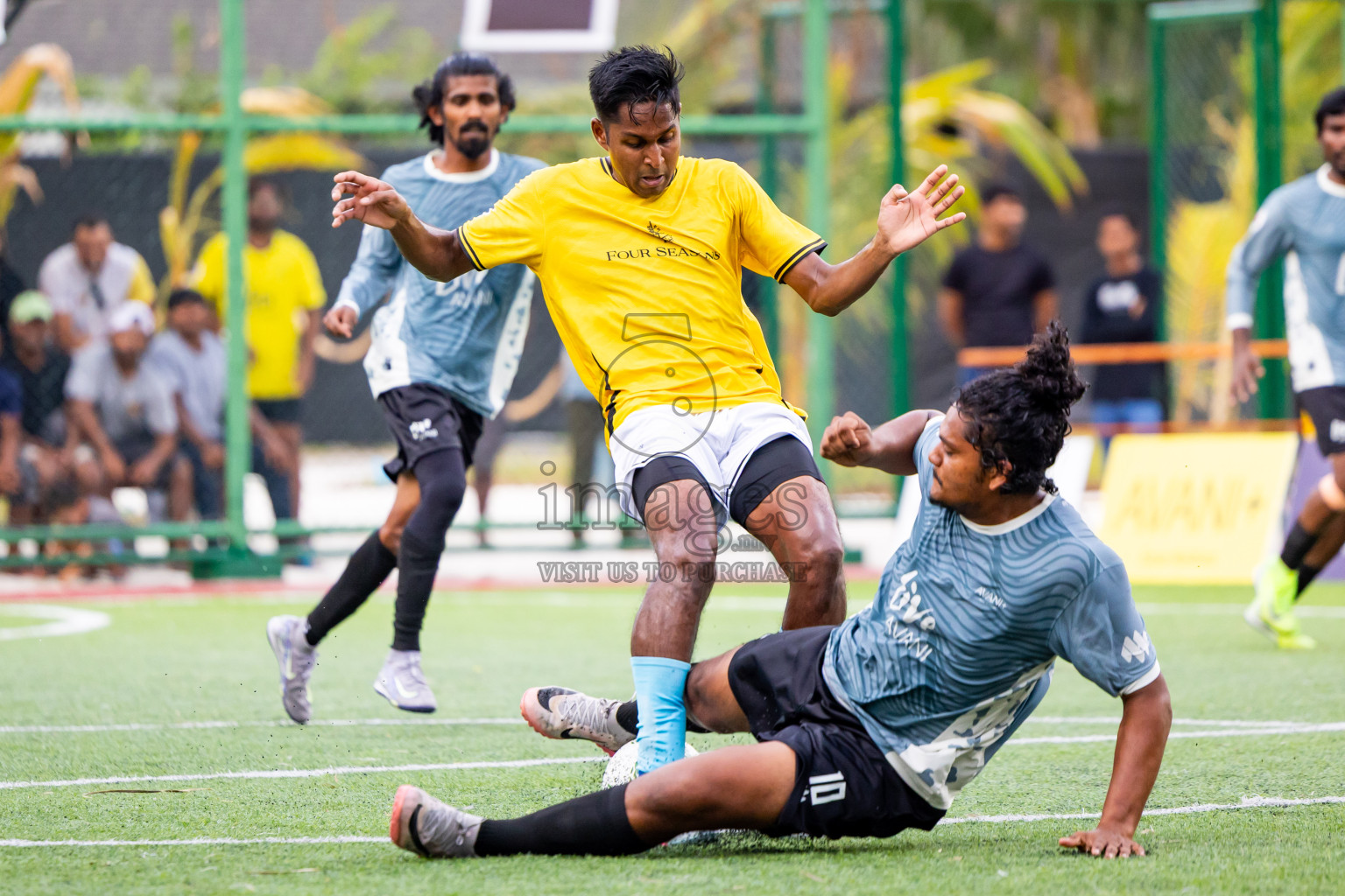 Avani vs Four Seasons in Day 4 of Resort League 2025 (Baa Zone) was held on Sunday, 13th July 2025 in Avani+ Fares Maldives Resort, Baa Atoll, Maldives. Photos: Nausham Waheed / images.mv