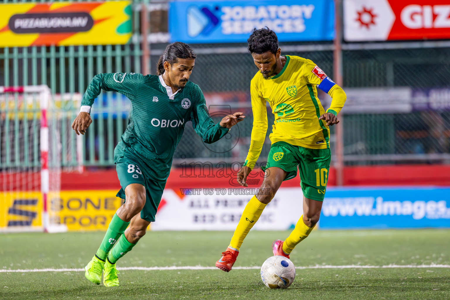 Dhandimagu vs GDh Vaadhoo in Zone Round on Day 28 of Golden Futsal Challenge 2025 was held on Saturday , 1st February 2025, in Hulhumale', Maldives. Photos: Ismail Thoriq / images.mv