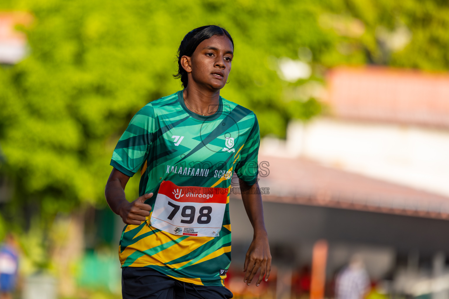 Day 1 of Inter-school Athletics Championship 2025 held in Ekuveni Synthetic Track, Male', Maldives on Monday, 06th October 2025. Photos by: Ismail Thoriq / Images.mv