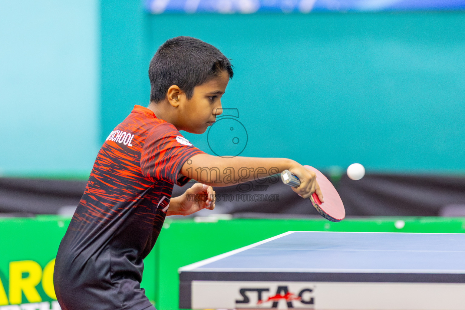 Day 8 of Interschool Table Tennis Tournament 2025 held at Male' TT Hall, Male', Maldives on Thursday, 22nd May 2025.
Photos by: Ismail Thoriq / images.mv
