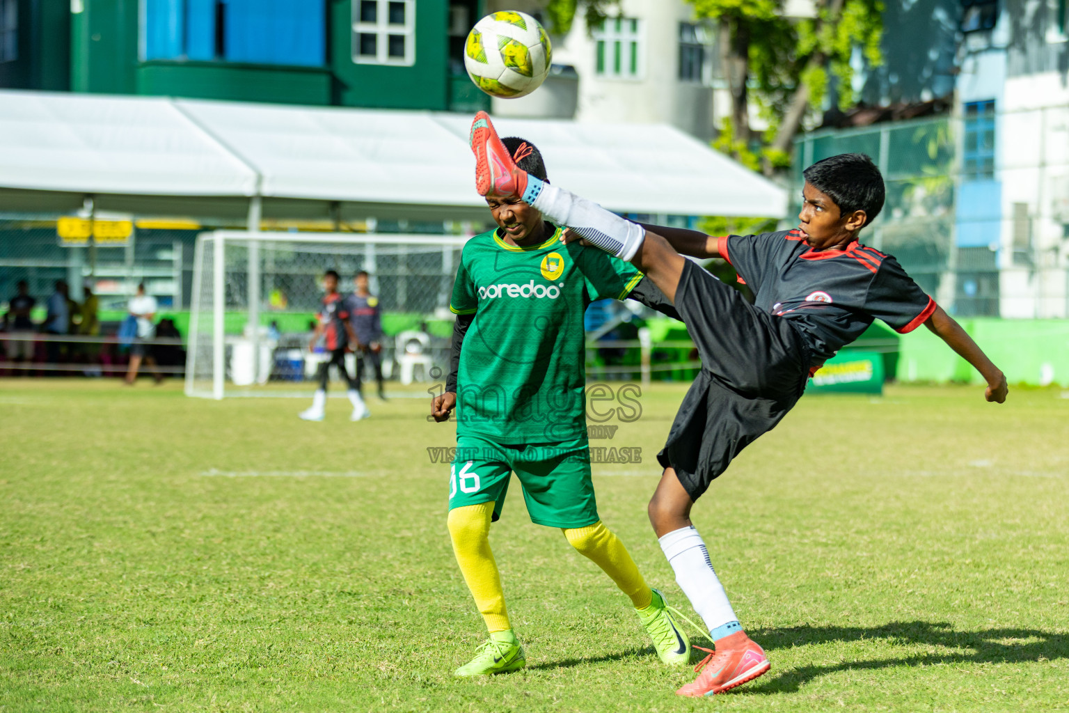 Day 3 of MILO Academy Championship 2025 (U-12) was held at Henveiru Stadium in Male', Maldives on Saturday, 3rd May 2025. 
Photos: Hassan Simah  / images.mv