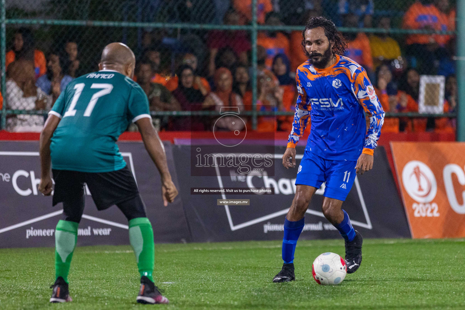 Team FSM vs HARC in Club Maldives Cup 2022 was held in Hulhumale', Maldives on Wednesday, 19th October 2022. Photos: Ismail Thoriq / images.mv