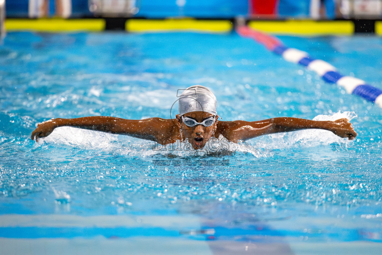 20th Inter-school Swimming Competition 2024 held in Hulhumale', Maldives on Monday, 14th October 2024. 
Photos: Hassan Simah / images.mv